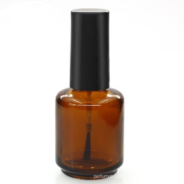 customizable 5ml 8ml 10ml 15ml amber nail polish glass bottle